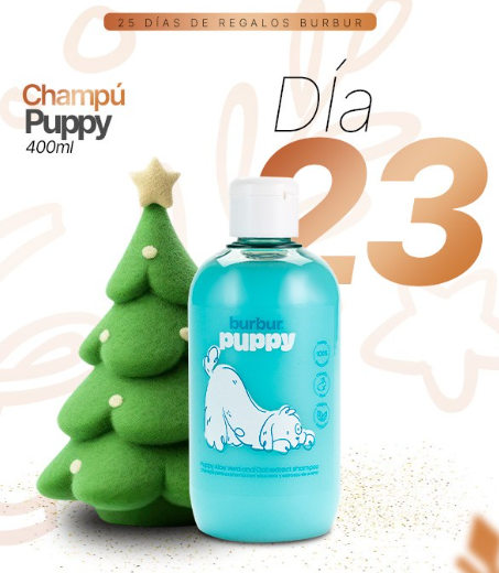 BURBUR ШАМПУНЬ ДЛЯ ЦУЦЕНЯТ 400 МЛ - Зображення 3