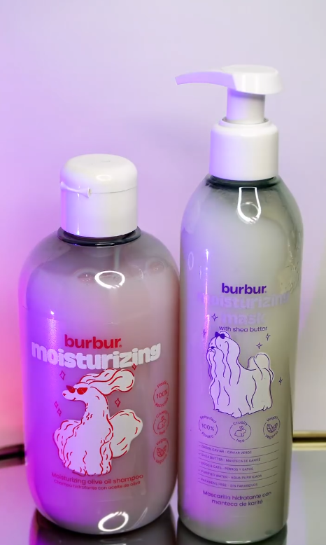 BURBUR ШАМПУНЬ ЗВОЛОЖУЮЧИЙ 400 МЛ - Зображення 4