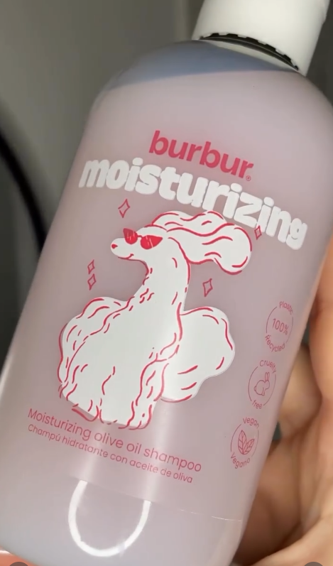 BURBUR ШАМПУНЬ ЗВОЛОЖУЮЧИЙ 400 МЛ - Зображення 8