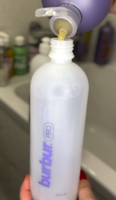 BURBUR PRO ШАМПУНЬ ВІДБІЛЮЮЧИЙ "РАДІАНТНИЙ) 4Л концентрат 1:10 (1:15/1:20) - Зображення 6