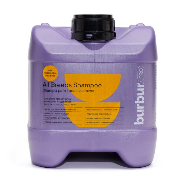 BURBUR PRO ШАМПУНЬ ДЛЯ ВСІХ ПОРІД 4Л