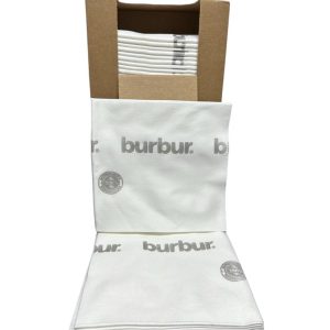 BURBURPRO КОРОБКА 60 ШТ СУПЕР ПОГЛИНАЮЧІ 100% ЕКО РУШНИКИИКИ