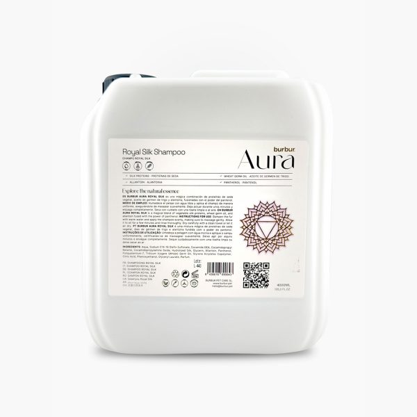 Шампунь Burbur Aura Royal Silk 4000 мл