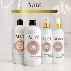 НАБІР ПРОГРАМА ЗВОЛОЖЕННЯ burbur AURA (середній 750мл/500мл)